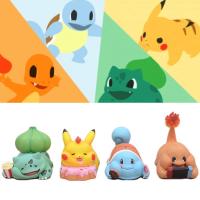 Hand Charmander Bulbasaur Squirtle Model Decoration Figure Box