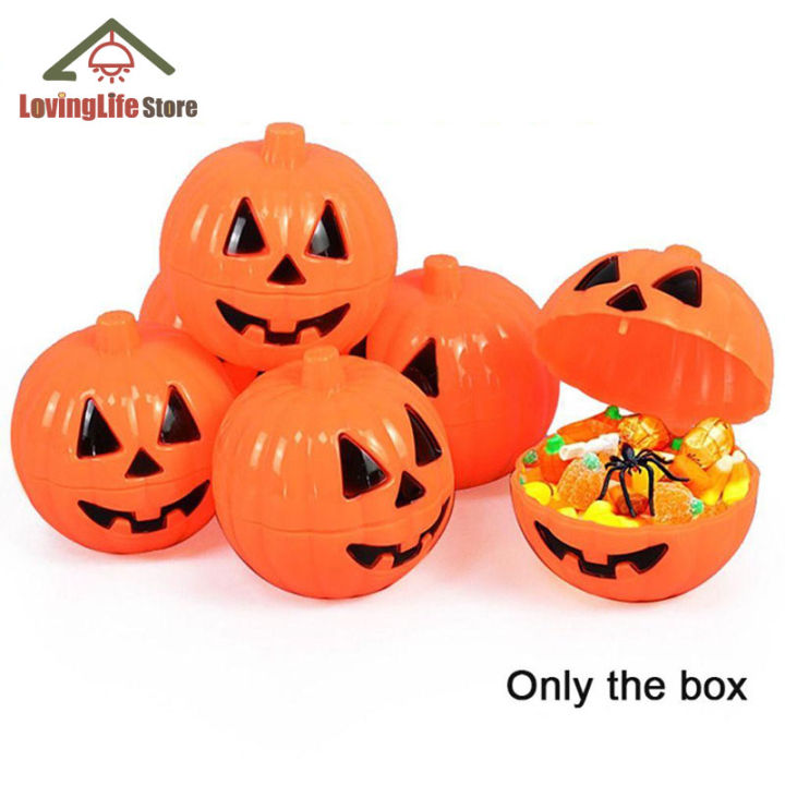 5pcs bí ngô Halloween hộp kẹo quà tặng đồ ăn nhẹ hộp lưu trữ cho ...