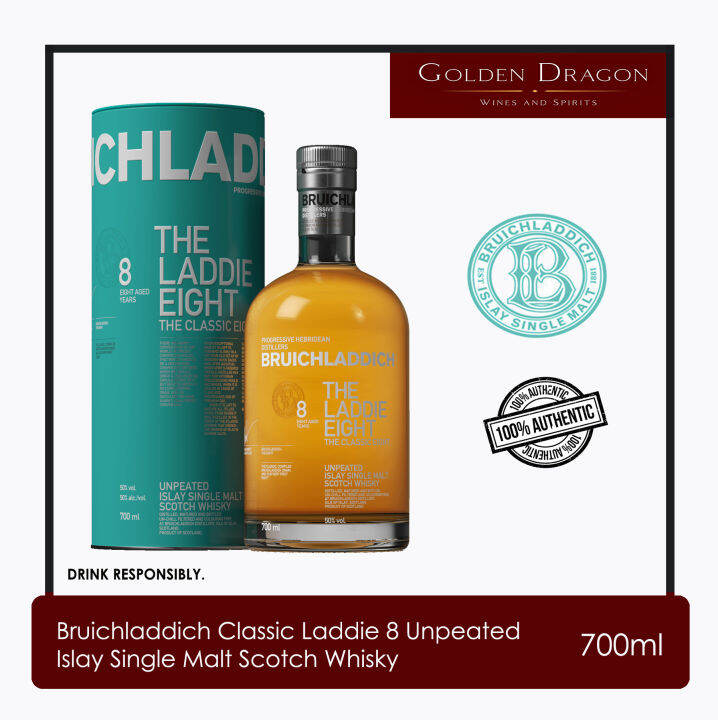 Bruichladdich Classic Laddie Unpeated Islay Single Malt Scotch Whiskey