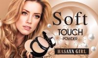 HASAYA GIRL Soft Touch Powder แป้งพัฟ2ชั้น เนื้อแป้งบางเบา ปกปิดดี NO:3704