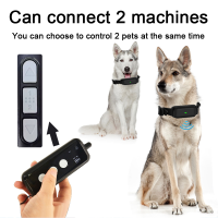 ปลอกคอฝึกสุนัขควบคุมได้2Pcs Anti Bark Dogs Collar Waterproof Rechargeable Remote Control Electric Collar For Dogs