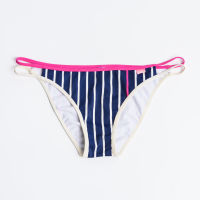 SUPERDRY POP STRIPE BIKINI BOTTOM ชุดว่ายน้ำ สำหรับผู้หญิง สี French Navy