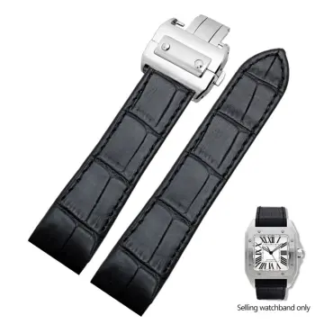 Cartier santos sale 100 strap