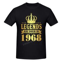 Legends Are Born In 1968 54 Years For 54Th Birthday Gift T Shirts Short Sleeve T-Shirt Graphics Tshirt S Tee Tops