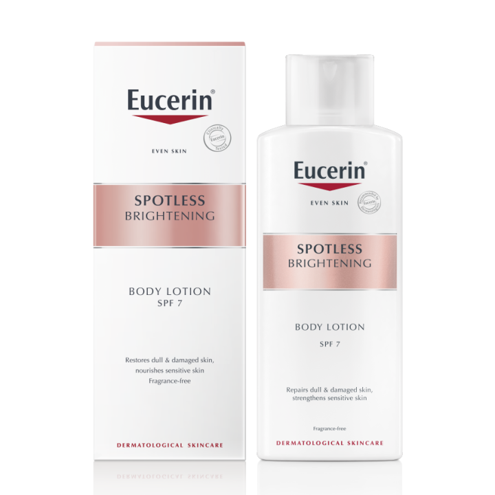 Eucerin Spotless Brightening SPF7 Body Lotion ยูเซอรีน สปอร์ตเลส ไบร์ทเ