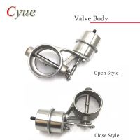 Stainless steel Variable Exhaust Control Valve Set Vacuum Actuator 51MM 60MM 63MM 76MM pipe Open Style