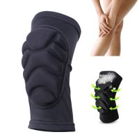 Leg Knee Patella Support Sports Brace Wrap Protector Pad Sleeve Guard Black Basketball Volleyball Brace Protector