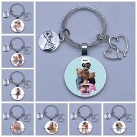 【CC】 Super Mom Boys Mother  39;s Day Keychain Men  39;s and Women  39;s Fun Glass