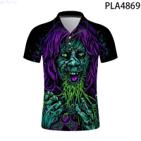 【high quality】  2020 New Summer Short Sleeve Polo Homme Fashion Skeleton Streetwear Men 3d Printed Polo Shirt Fashion Casual Harajuku Cool Tops