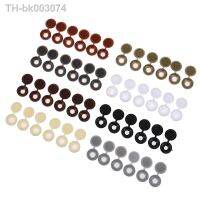 ❧ 50Pcs Hinged Plastic Screw Cover Fold Caps Button For Car Furniture Decorative Cover 8 Colors