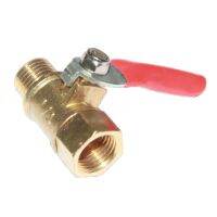 Brass Mini Shut Off Ball Valve 1/8 1/4 3/8 1/2 Female to Male BSP Threaded Air Water Oil Flow Control Plumbing Fitting