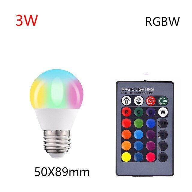 hot-on-sale-lan84-ไฟหลอดไฟ-led-rgb-e27-110v-220v-5w-10w-15w-20w-โคมไฟ-rgb-เปลี่ยนสีได้ด้วยรีโมท-ir-โหมดการควบคุม