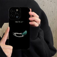 เคสโทรศัพท์ปากมอนสเตอร์สำหรับ iPhone 14/13/12/11 Pro Max 12 13 Mini 6 6S 7 8 Plus X XR XS Max เคสหลังนิ่มกันกระแทกแฟชั่นที่สร้างสรรค์ปลอกโทรศัพท์พร้อมเลนส์กล้องคลุมทั้งหมดฝาครอบป้องกัน