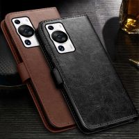 {Taoyitao เคส} เคสหนังกระเป๋าแบบพับได้ช่องเสียบบัตรในตัวสำหรับ Huawei P60 P 60 Pro 4G ขาตั้งหนังสือแม่เหล็ก Coque Hauwei Huawey Huaweip60 P60Pro