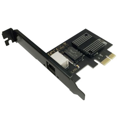 2.5G Single Port Gigabit Network Card 2500M I225 PCI-E Wired Network Card Desktop Game Gaming Network Card