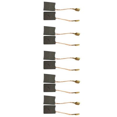 10Pcs Durable Carbon Brushes Graphite Copper Motor For Bosch GWS 20-230 H Angle Grinder Replacement Spare Parts Rotary Tool Parts Accessories