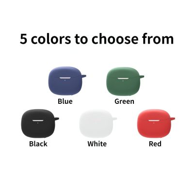 For Anker Soundcore R100 solid color silicone soft case protective cover Soundcore Life P2i shockproof case protective cover Wireless Earbud Cases