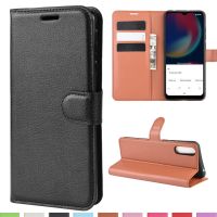 ☸❁ Wallet Cover Card Holder Phone Cases for WIKO View 4 Lite View4 Pu Leather Case Protective Shell