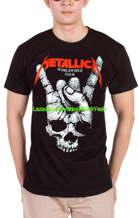 เสื้อวง-metallica-เมทัลลิกา-ไซส์ยุโรป-เสื้อยืดวงดนตรีร็อค-เสื้อร็อค-rcm1750-ราคาคนไทย
