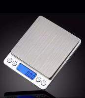 เครื่องชั่งน้ำหนักดิจิตอล ชั่งได้ 2000 กรัม ทศนิยม 1 จุด 0.1 หน้าจอ  Digital Scale