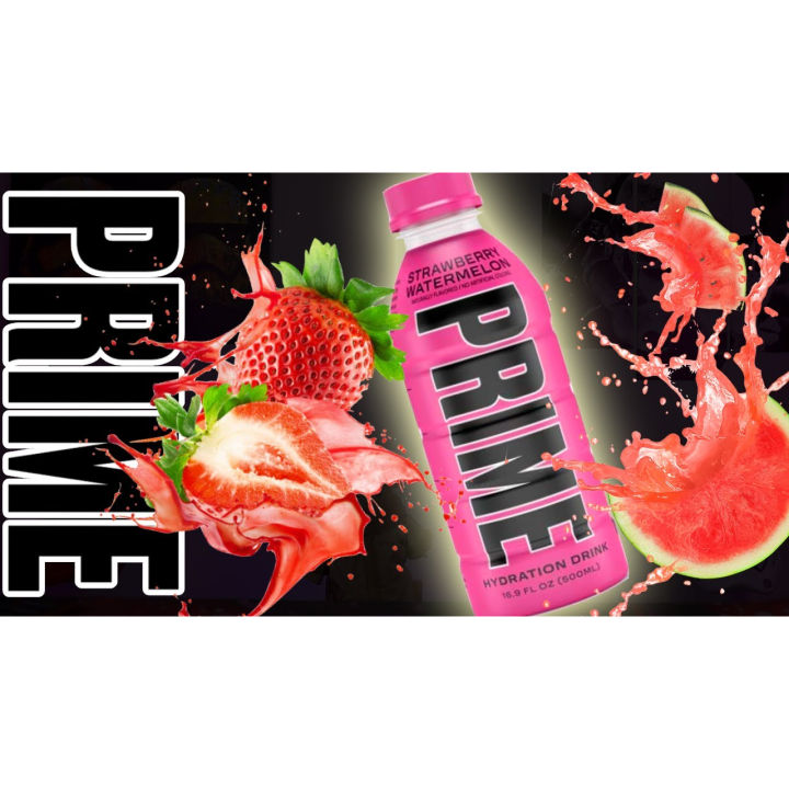 ** Local Stocks ** Prime Hydration Strawberry Watermelon BY LOGAN PAUL ...