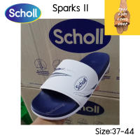 Scholl รองเท้าสกอลล์-สปาร์ค 2 Sparks II รองเท้าแตะสวม ส้นสูง 2.5 เซน Unisex รองเท้าสุขภาพ เหมาะกับรองช้ำ นุ่มสบาย