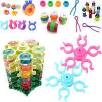 Stackn Store เย็บปักถักร้อย bobin Tower Storage , Plush Quilted bobin, Birdie bobin Case, bobin Holder, 30 bobin Clamps