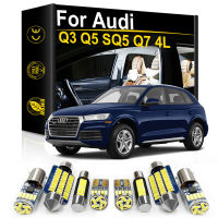 ภายใน LED Light สำหรับ Audi Q3 8U Q5 8R SQ5 4L 2007 2010 2011 2012 2014 2015 2017 2018 Sportback อุปกรณ์เสริม Canbus โคมไฟ