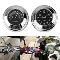 Bicycle Handlebar Mounted Motorcycle Hand Clock Thermometer For Kymco Ak 550 Tmax 500 Yamaha R1 Mt09 Tracer Pcx 2021 Bmw S1000xr