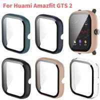 【lz】☃∋  Smartwatch caso substituição para huami amazfit gts 2 mini vidro   capa de vidro temperado filme protetor tela