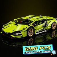 1:14 High-Tech Racing Cars Building Block Classic Speed Sports Car Bricks Model Toys Vehicle MOC 42115 Kids Boys Gifts