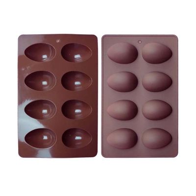 【lz】™ஐ  Easter Egg Silicone Mold para Baking Lovers Food Grade Bolo Decoração Chocolate DIY Ferramentas Presente