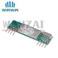 DC3V-5.5V RXB6 433Mhz RF Superheterodyne Wireless Receiver โมดูลสําหรับ Arduino / ARM / AVR