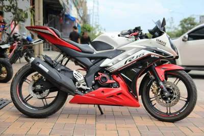 อกล่างแต่งพร้อมทำสีแดง STORM สำหรับ YAMAHA R15 ปี 2015-2018