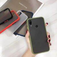 [คุณภาพดี] [ ส่งจากไทย ] CASE REDMI NOTE7 เคสเรดมี เคสกันกระแทก ปุ่มสีผิวด้าน ขอบนิ่มหลังแข็ง เคสโทรศัพท์ พร้อมส่ง