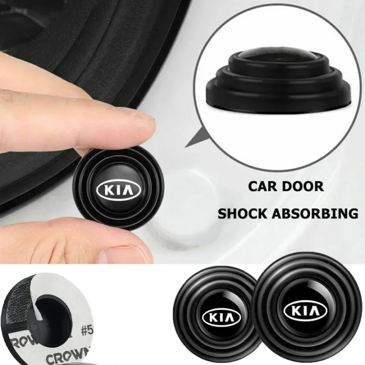 8piece universal Kia car door shock absorber gasket acoustic rubber