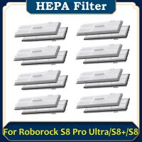 16PCS HEPA Filter Replacement for Xiaomi Roborock S8/S8+/S8 Pro Ultra Robot Vacuum Cleaner Replacement Parts Washable Filters