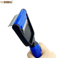 2 in 1 Stainless Steel Dog Comb Multi-purpose Pet Grooming Tool Hair Removing Brush For Cat Dogs