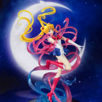 Anime Figure Sailor Moon Crystal Power Transformation Kawaii Girl Action Figure Pvc Model Doll Toy Desk Decor Kids Toys Gift