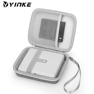Yinke เคสสำหรับ Fujifilm Instax Link เครื่องพิมพ์ไวด์ฝาครอบป้องกันเดินทางแบบพกพากระเป๋าเก็บของเคสพกพา
