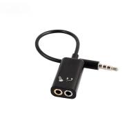 3.5mm Audio Splitter Adapter 3.5mm Male To 2 Female Jack 3.5mm Mic AUX Connector Headset Microphone Adapter Converter