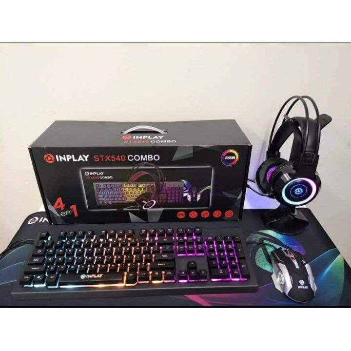 keyboard Original Inplay STX540 Explosive mechanical feel wired gaming ...