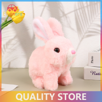 [Eleanor] Electronic Plush กระต่ายของเล่นหุ่นยนต์กระต่ายเขย่าหูสัตว์เลี้ยงสำหรับเด็กของขวัญวันเกิด