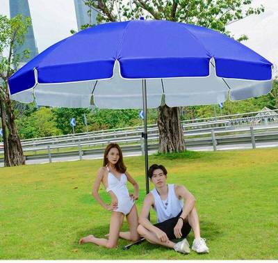 ร่มชายหาดขนาดใหญ่ ร่มสนาม ร่มแม่ค้า ร่มขายของ ร่มใหญ่ ขนาด 1.8 เมตร Beach Umbrella ร่มคันใหญ่ กันแสงแดดยูวีได้