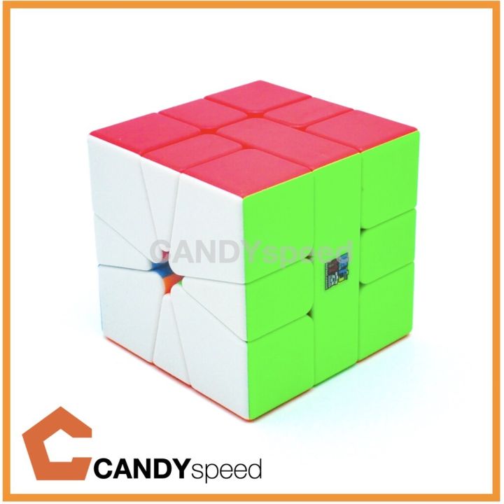 รูบิค-cube-square-1-rubik-moyu-meilong-sq-1-stickerless-sq-1-by-candyspeed