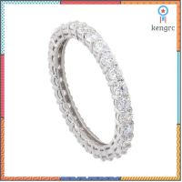 Siwan Crystal “Eternity Diamond Ring” แหวนเพชรล้อมรอบวง ทำจากเพชร CZ จากประเทศออสเตรีย ยอดขายดีอันดับหนึ่ง