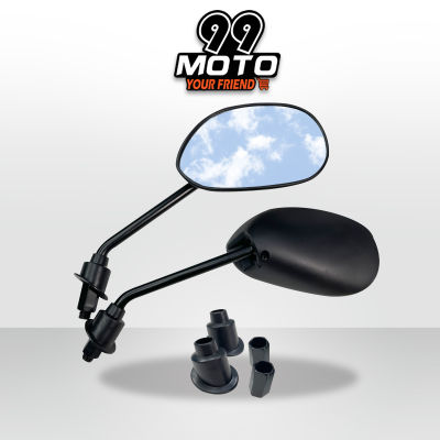 99MOTO กระจกมองข้าง ใส่ได้รถHONDAรุ่นเก่าทุกรุ่น สีดำ(1คู่) (รุ่นใหม่ใส่ไม่ได้)