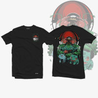 Anime Shirt - ETQTCo. - Pokemon - Bulbasaur Evolution Line เสื้อยืดลำลองฤดูร้อน S-5XL