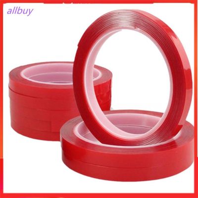 allbuy] Double-sided Adhesive Transparent Acrylic Foam Adhesive Tape Strengthen Tape
