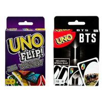 T.P. TOYS UNO 《SAVE#2》 UNO FLIP + UNO BTS เกมส์อูโน่ เกมส์กระดาน แพคคู่ รวมจำนวน 2 ชิ้น